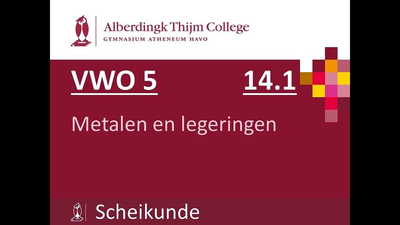 V5 - 14.1 Metalen en Legeringen