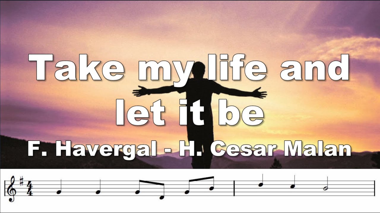 Take My Life, and Let It Be. A beautiful slower Bb trumpet play-along with piano accompaniment.