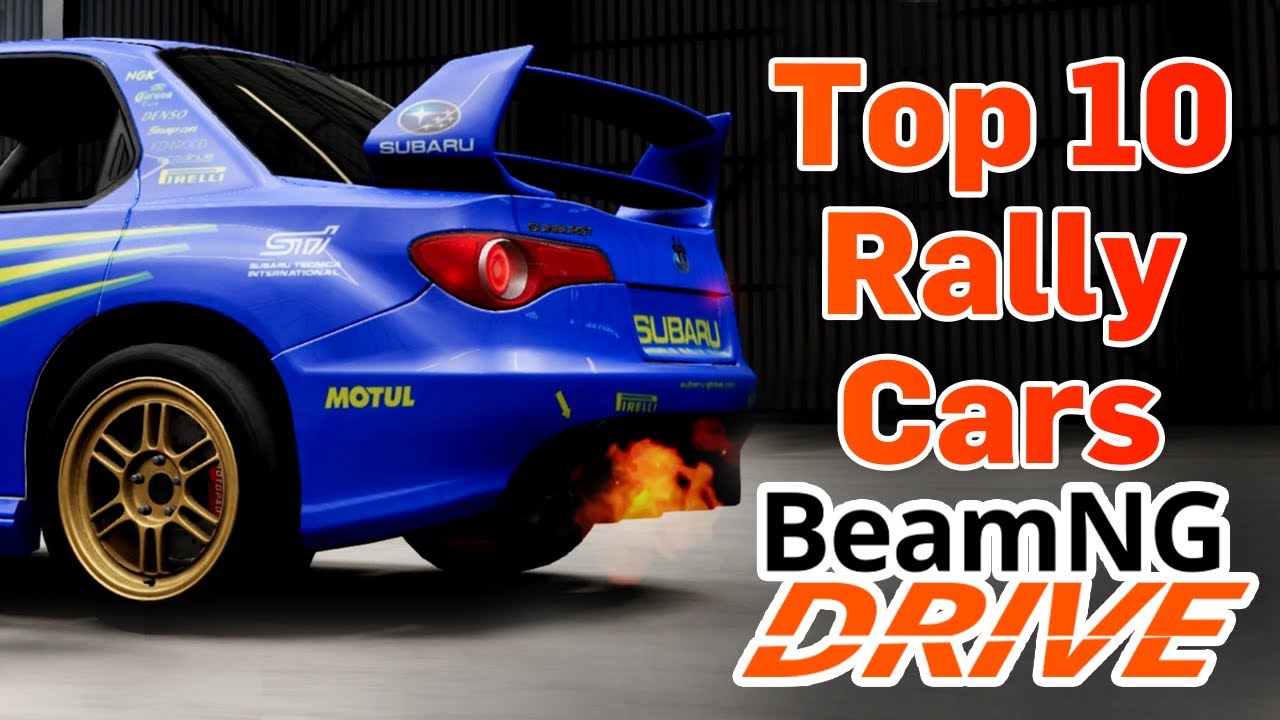 10 лучших раллийных автомобилей в BeamNG.Drive
