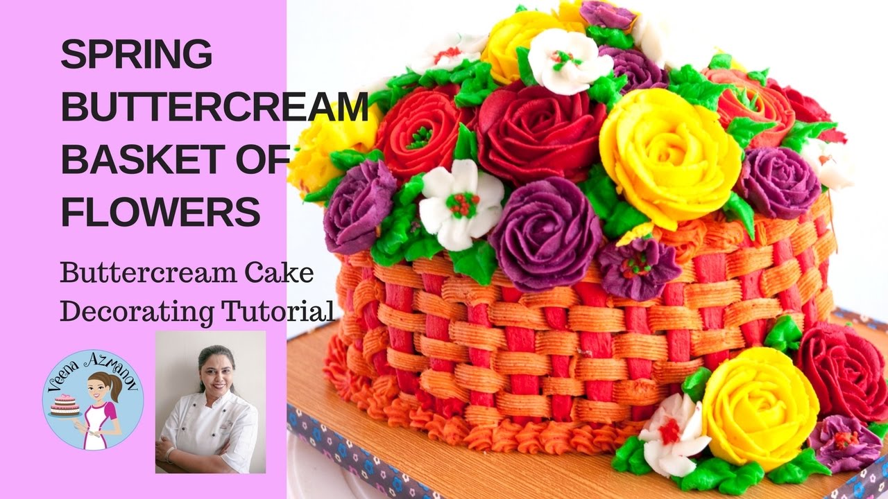How to make Buttercream Flowers - Cake Decorating Tutorial