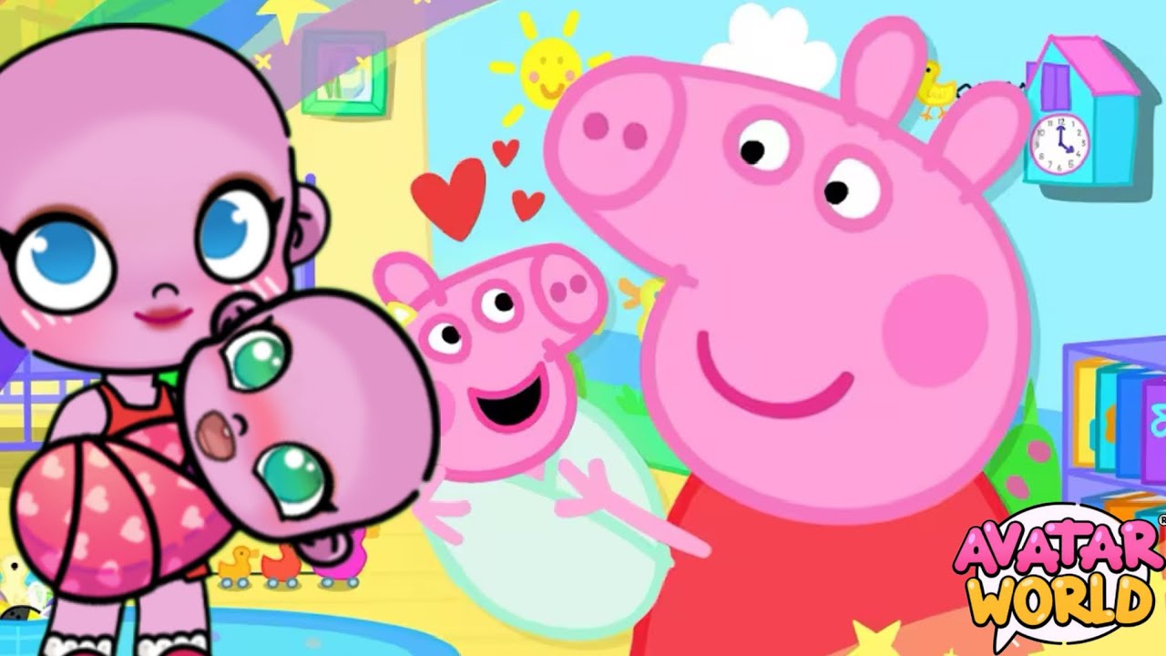 Peppa Pig in Avatar World | Peppa’s sister Evie