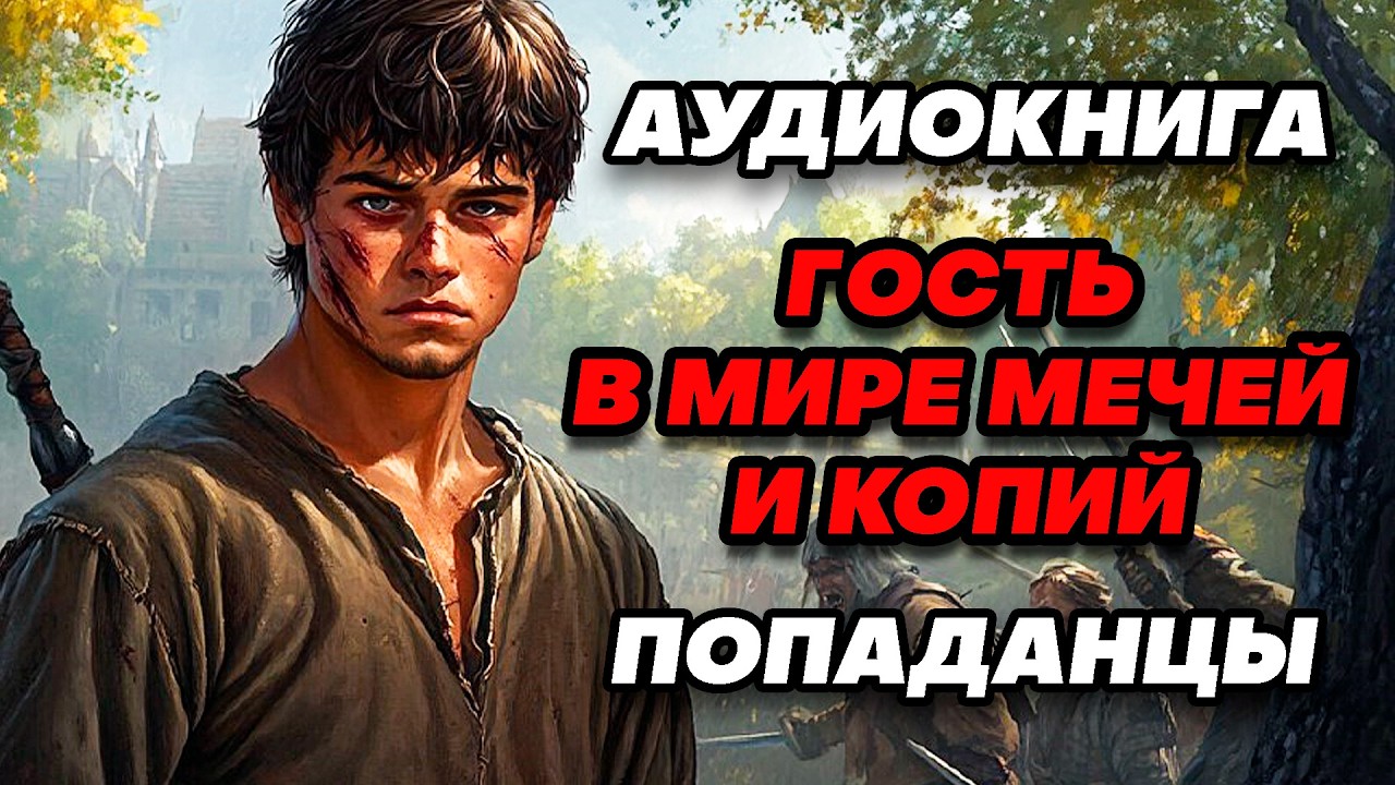 Аудиокнига ПОПАДАНЦЫ: ГОСТЬ В МИРЕ МЕЧЕЙ И КОПИЙ