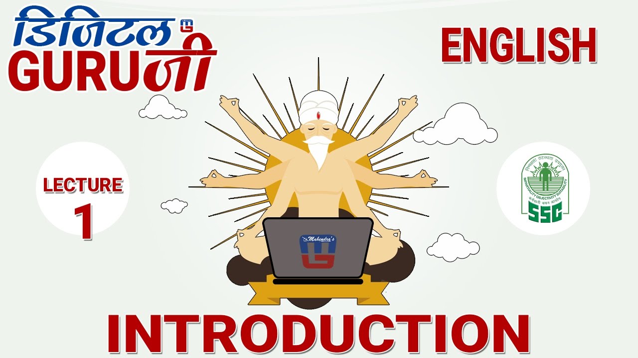 INTRODUCTION | L1 | SSC CGL | CHSL | MTS | IBPS | ALL COMPETITIVE EXAMS | ENGLISH BY VISHAL SIR