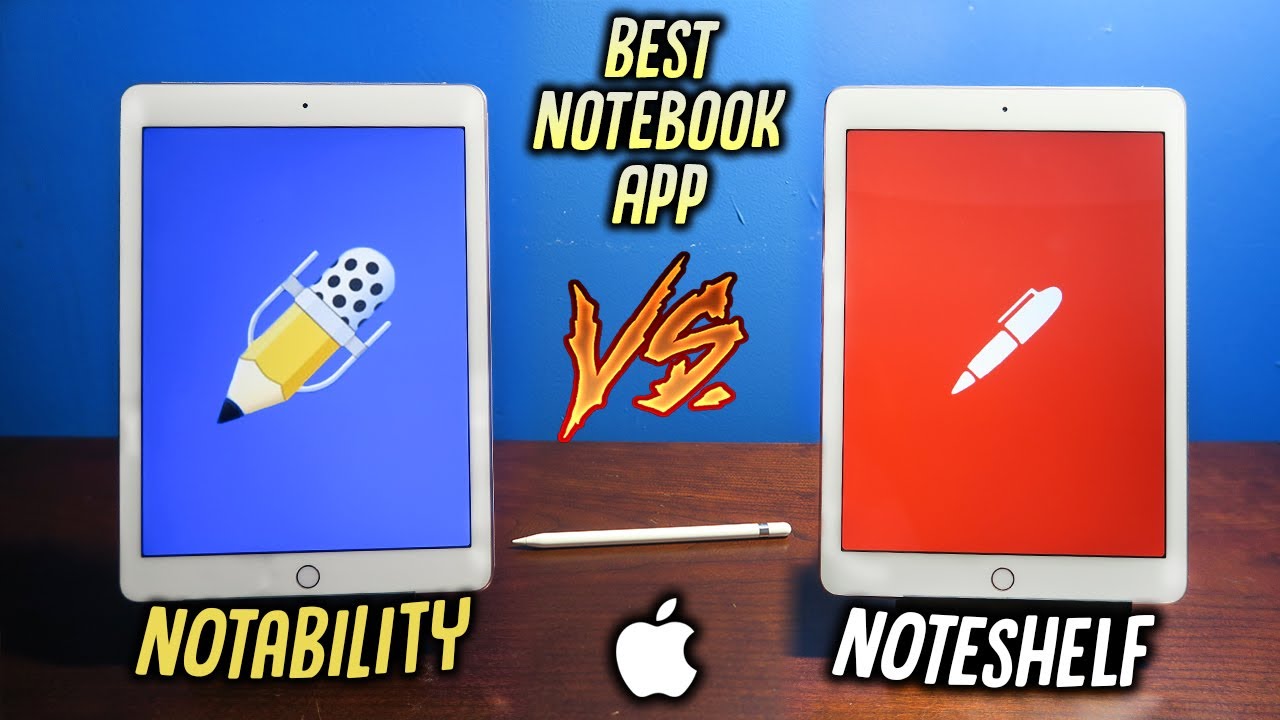 Noteshelf vs Notability: BEST Handwriting Notebook App For iPad Pro (Replaced My School Notebook)