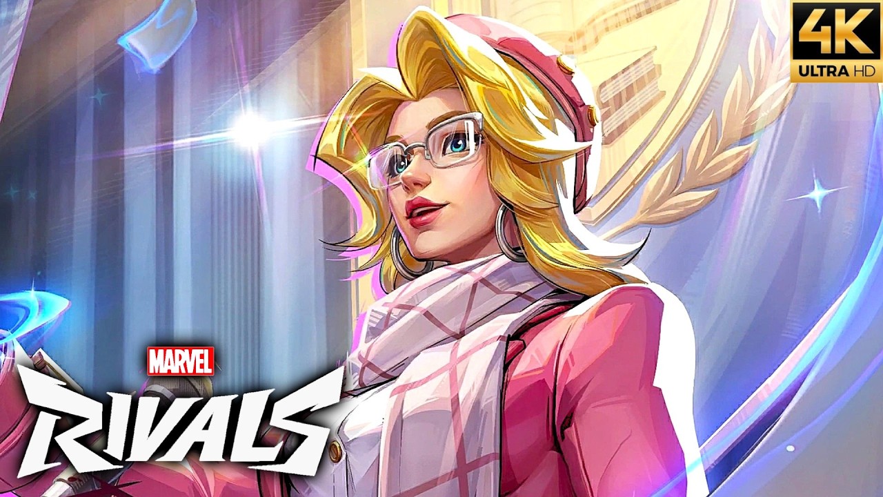 Marvel Rivals - Invisible Woman (Riann Landau: The Debater Skin) Gameplay Showcase (4K 60FPS)