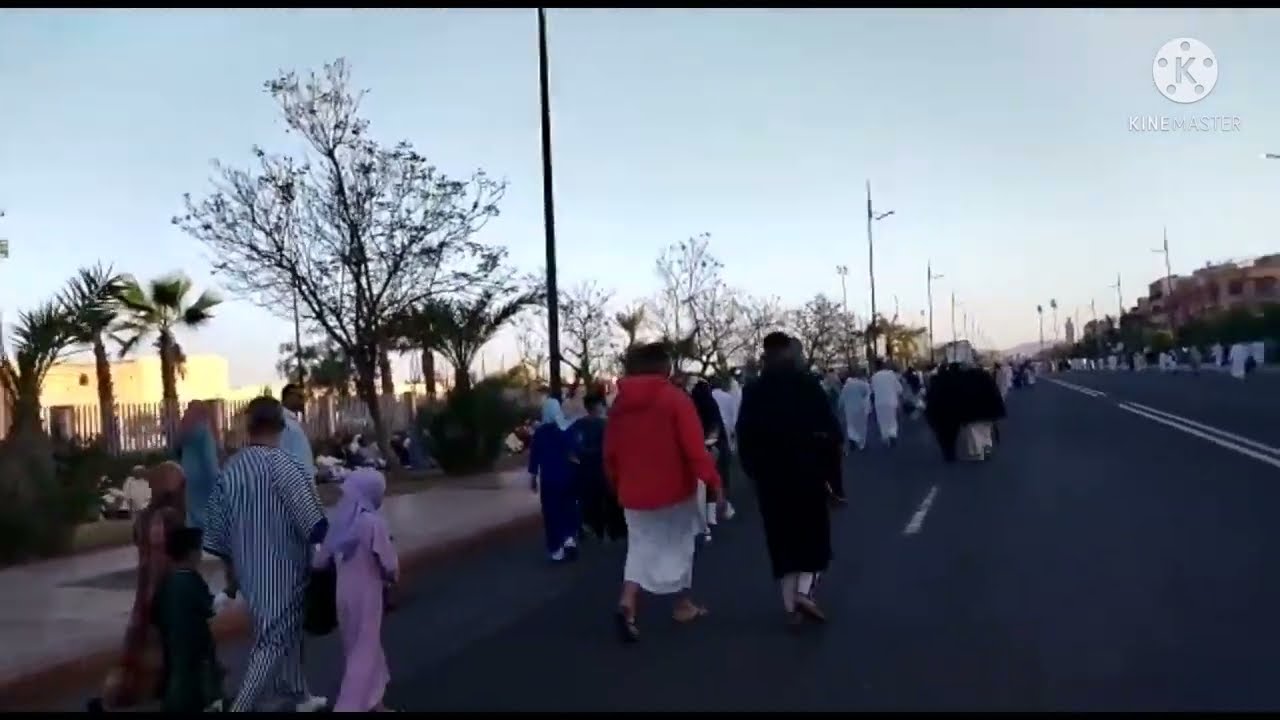 أجواء صلاة العيد 😍 الحمد لله على نعمه الاسلام