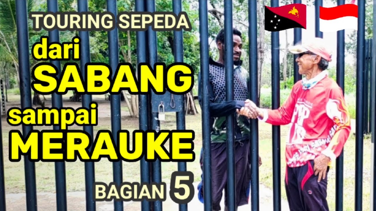 Touring sepeda dari Sabang sampai Merauke, perjalanan seorang diri