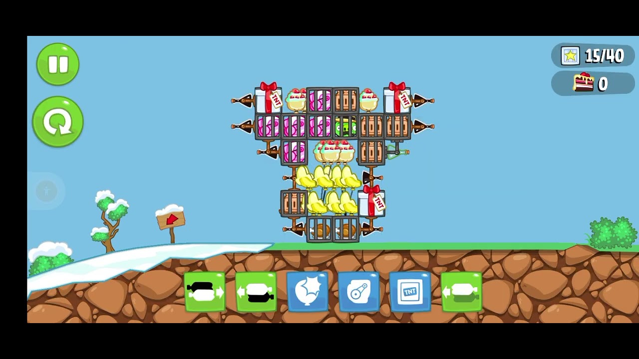 Bad Piggies criando transportes de prata parte 3