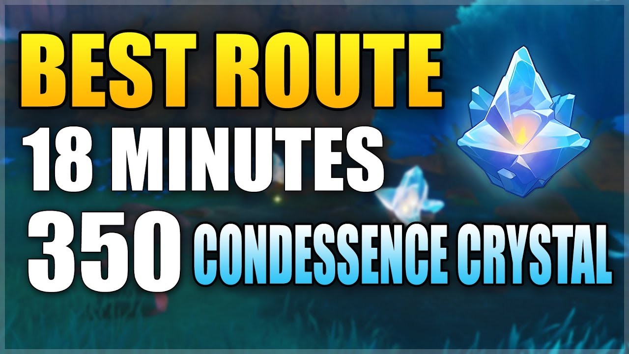 How to Farm Condessence Crystal Genshin Location Natlan Guide in under 18 minutes Fast Farming Route