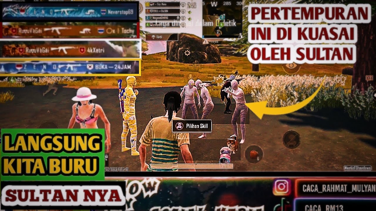 DI CUEKIN KARENA GAK PUNYA SKIN - PUBG Mobile Indonesia