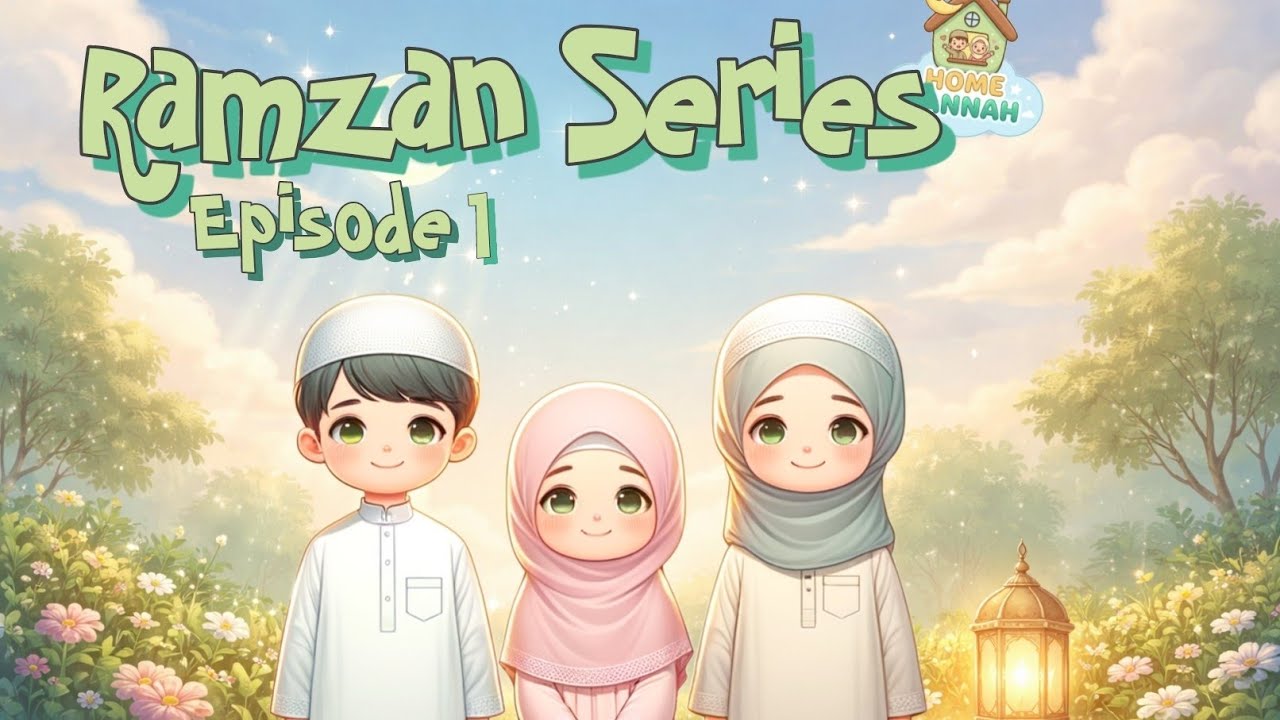 Quran for kids -Ep 01 | Ramazan Agaya |              New Ramazan Seires | Home Jannah cartoon series