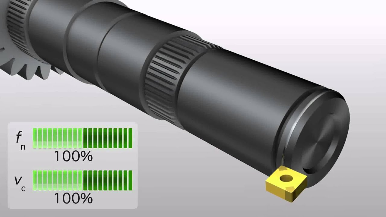 Tips film: Increase feed for productive hard part turning - Sandvik Coromant
