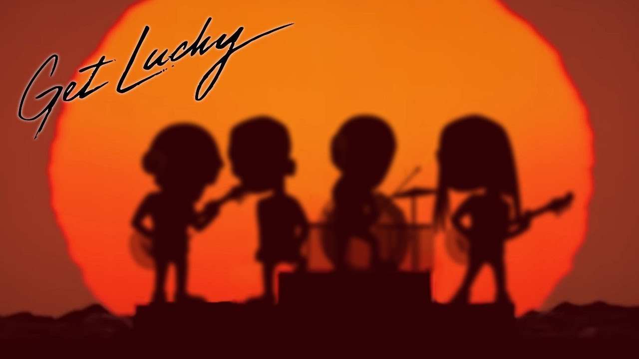 Get Lucky Cartoon
