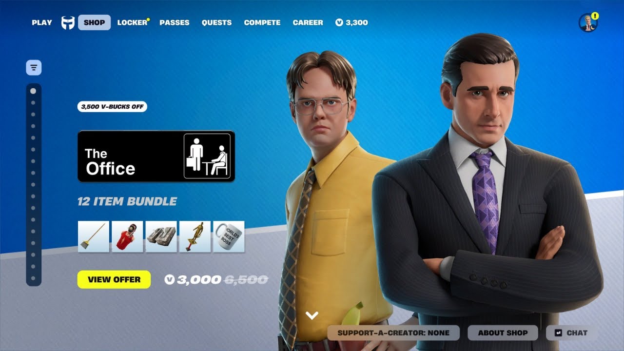 *NEW* The Office skins in Fortnite