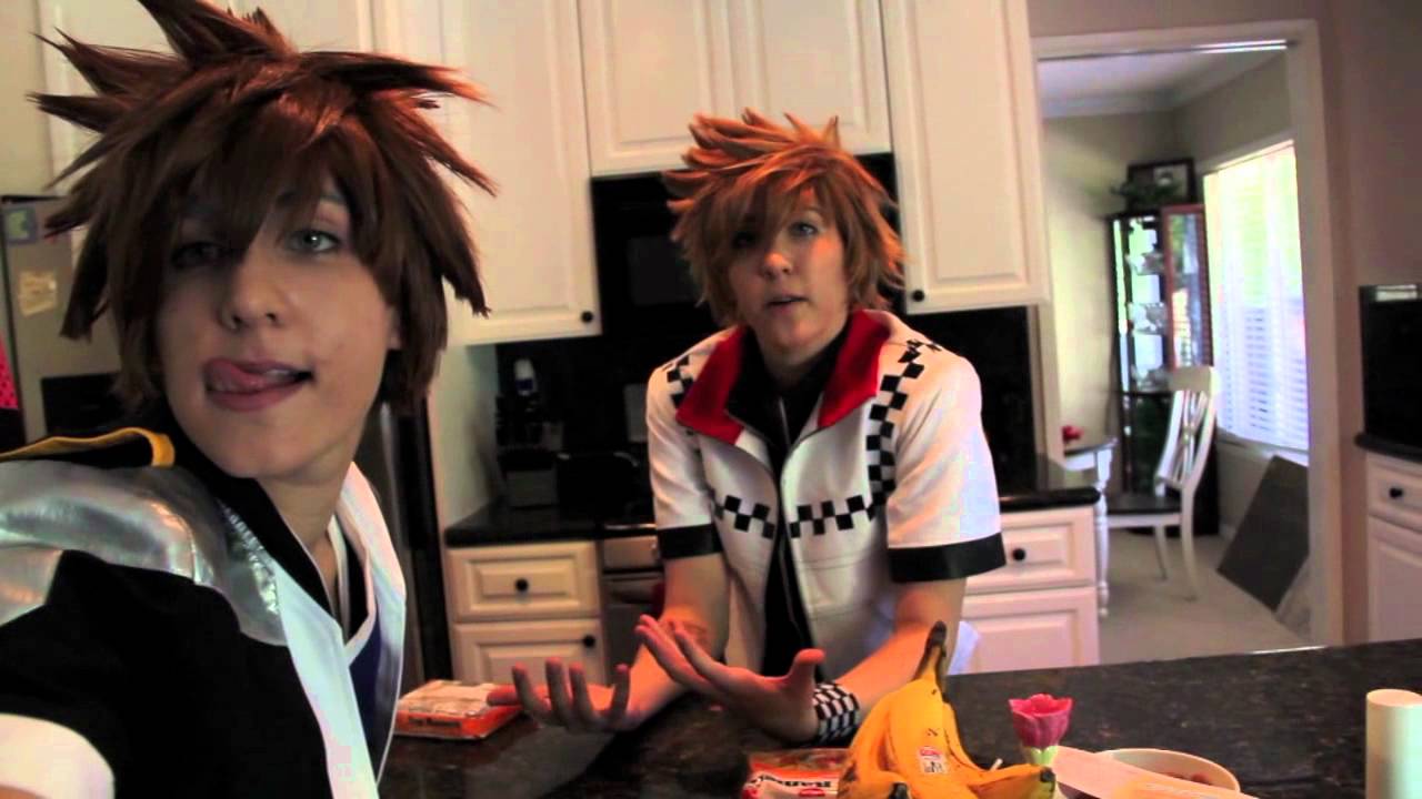 Cooking with Sora and Roxas