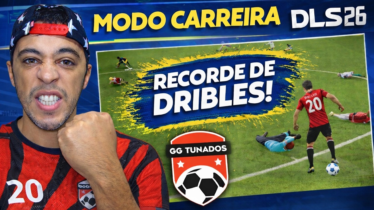 BATI O RECORDE DE DRIBLES NESSE JOGO, MAS... - Modo Carreira Online #51 DLS 26