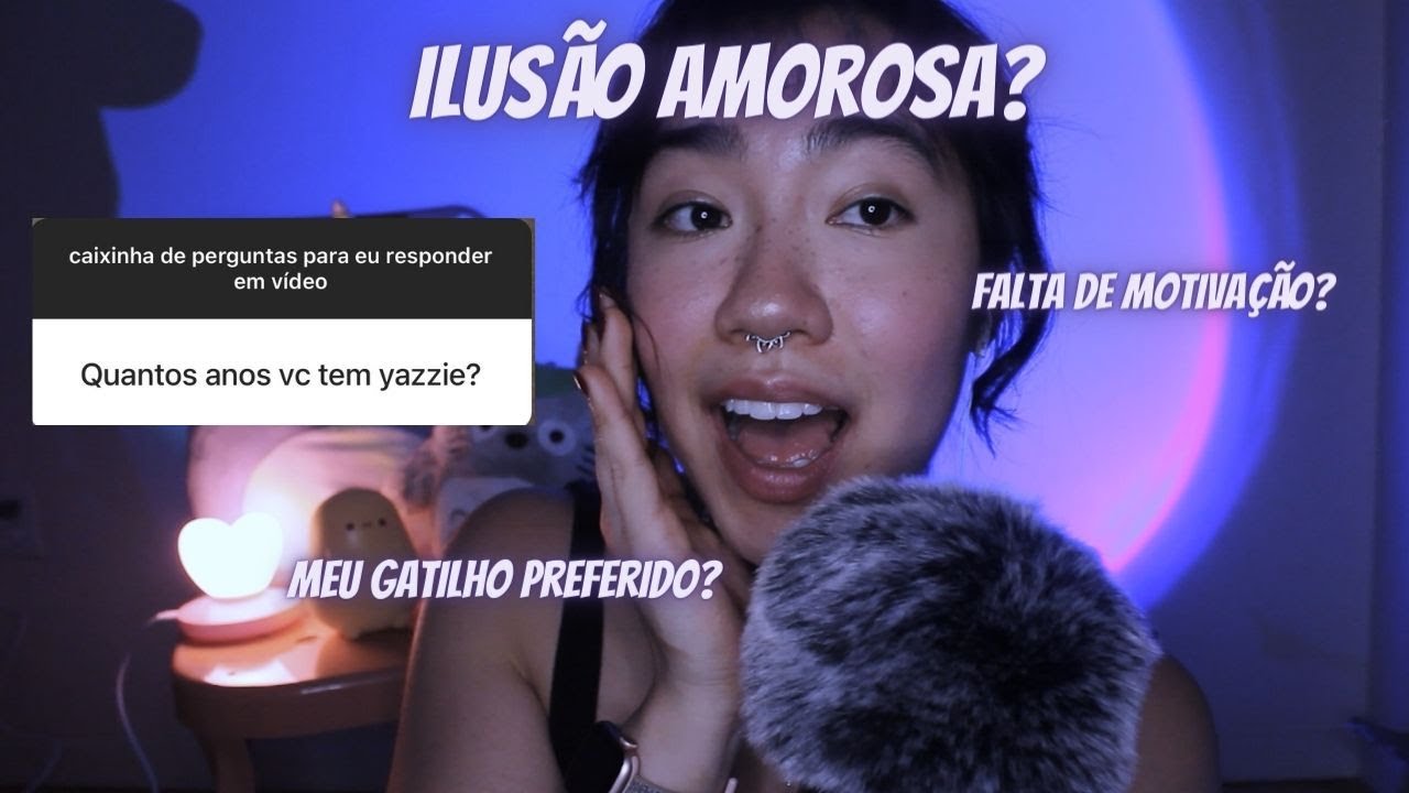 ASMR | Respondendo suas PERGUNTAS enquanto faço CAFUNÉ em você (me EXPONDO na internet?)