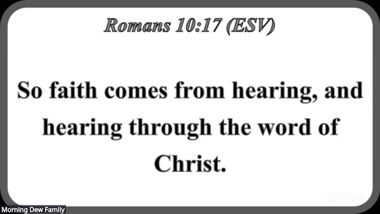 MOMENT OF MERCY (WORD & POWER)