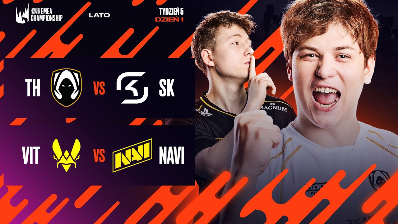 🔴SK GAMING vs TEAM HERETICS🔴TEAM VITALITY vs NA'VI🔴W5D1 LEC SUMMER 2026🔴