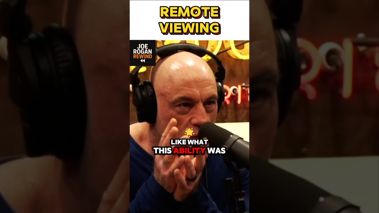The CIA Was Terrified of This Psychic Ability 👁️🧠 | Joe Rogan on Remote Viewing & Secret Experiments
