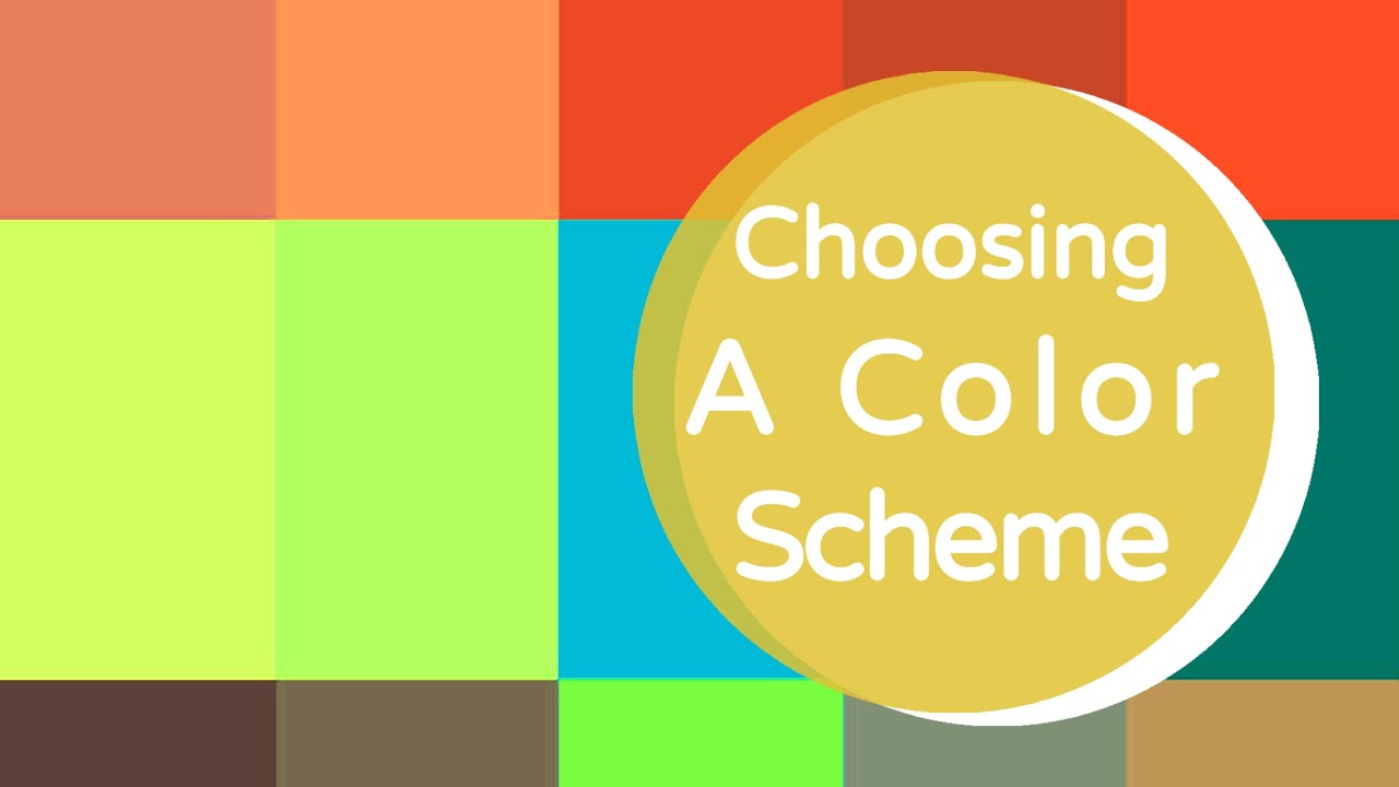 Choosing A Color Scheme