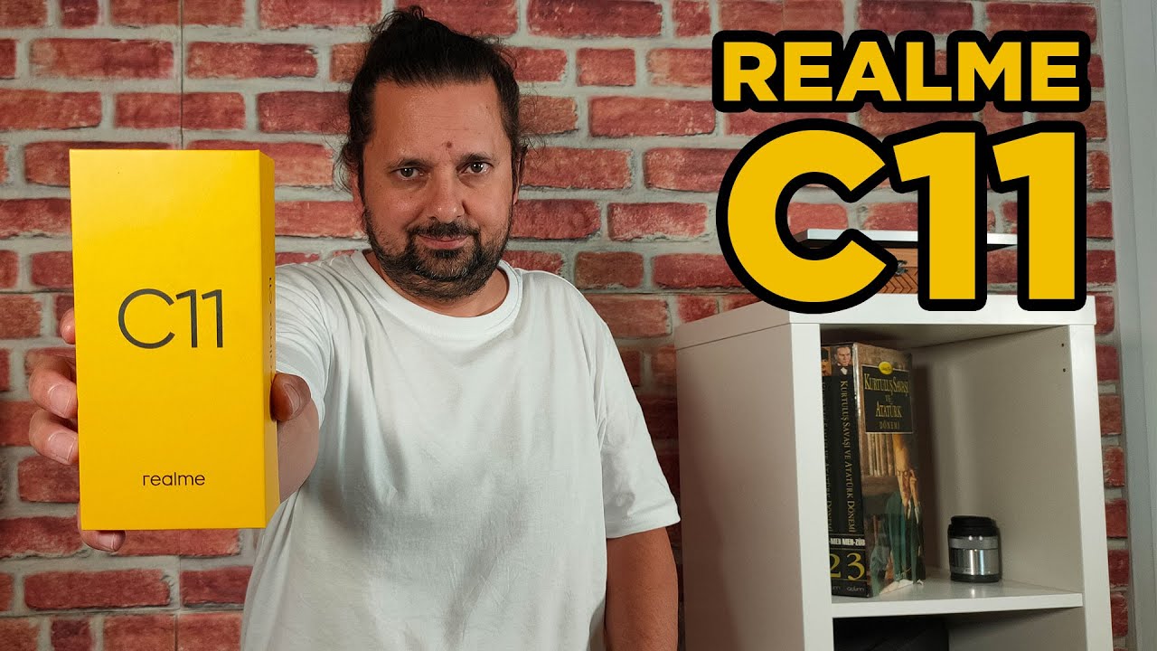 Realme C11 elimizde! | 5.000 mAh bataryalı telefonun kutusunu açıyoruz!