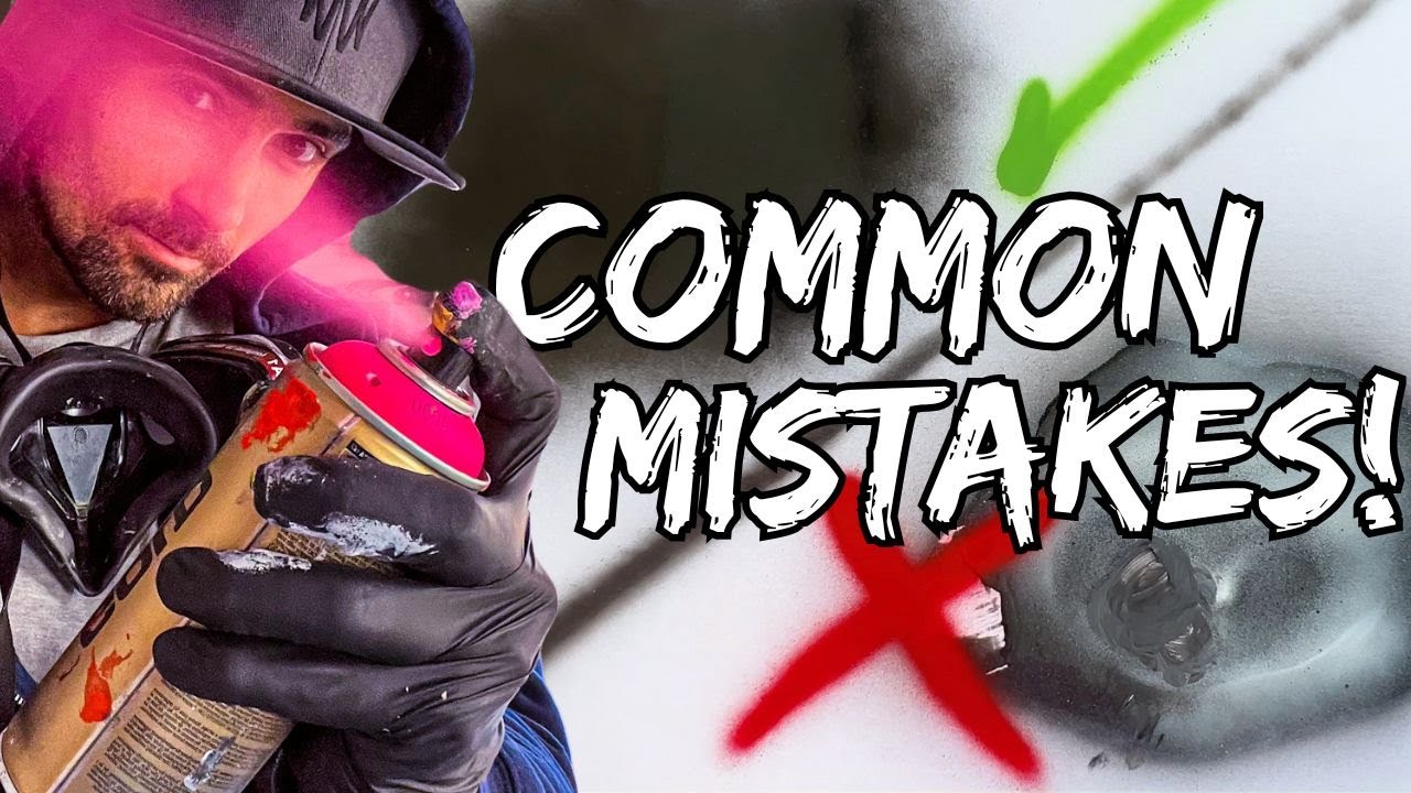The MOST Important Technique In Spray Paint Art! - Why So Many Get It Wrong