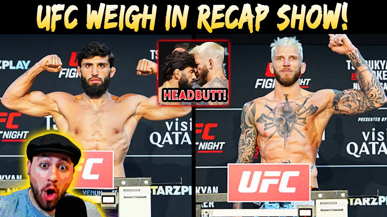 UFC Qatar Tsarukyan vs Hooker Predictions & Betting Breakdown | Weigh In Recap Show