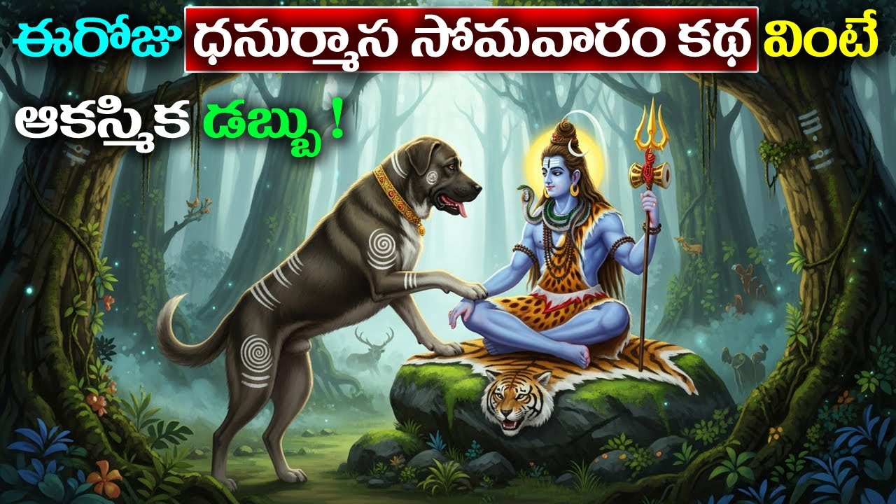 ఈరోజు ధనుర్మాస సోమవారం కథ వింటే ఆకస్మిక డబ్బు ! || Dhanurmasa Somavara Katha #katha