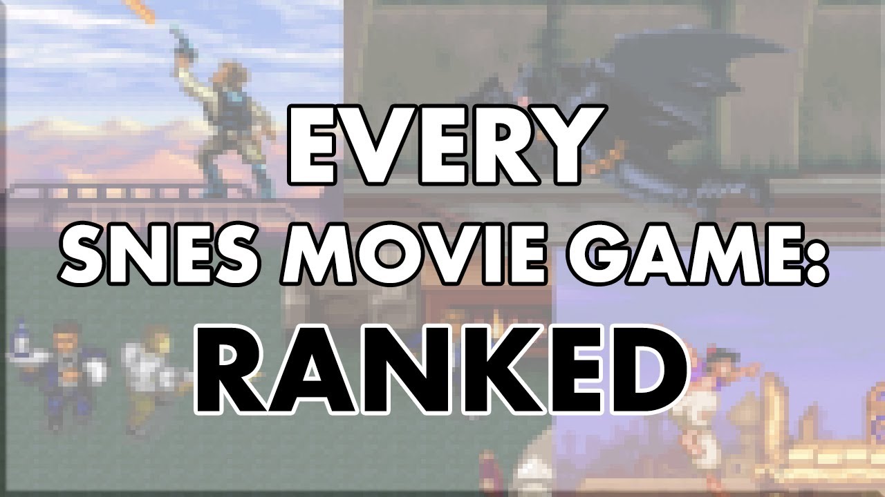 Ranked: Every SNES Game Based On A Movie