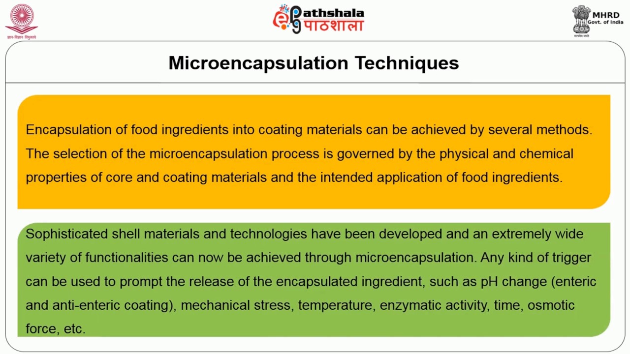 Micro Encapsulation