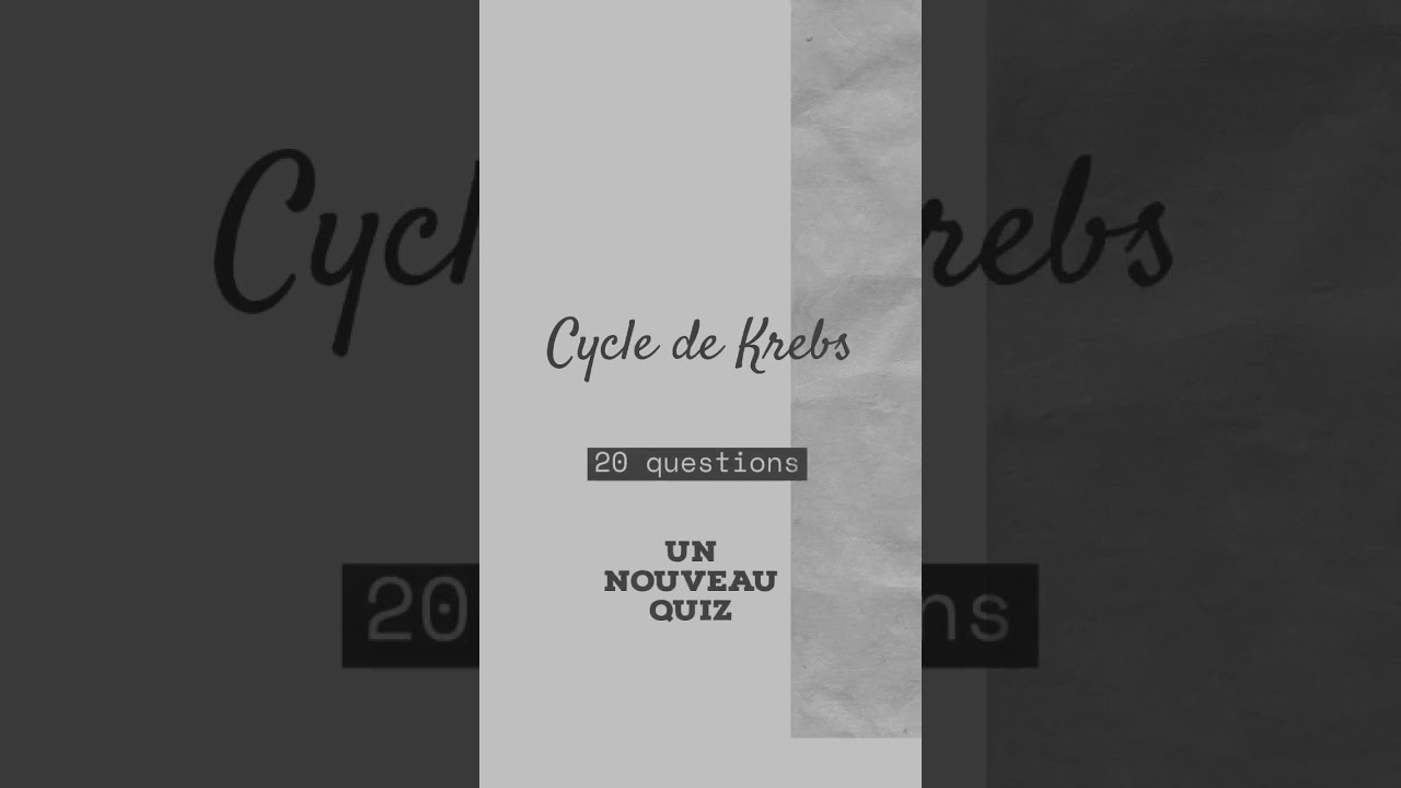 Cycle de Krebs