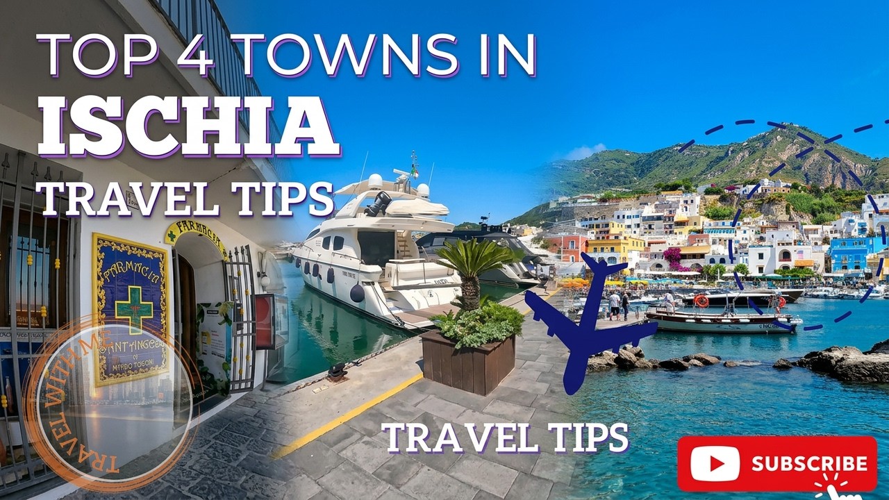 TOP 4 TOWNS TO VISIT IN ISCHIA | Secret Island of Italy | Ischia travel tips