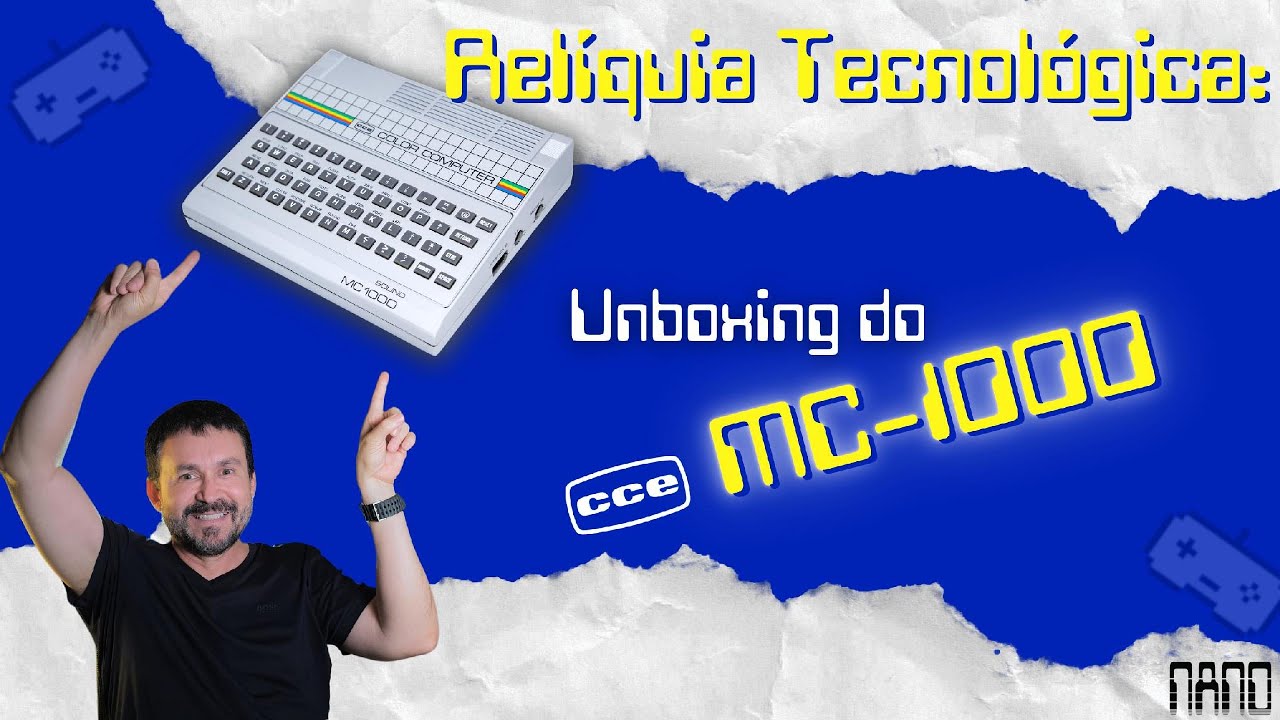 Unboxing do CCE MC-1000