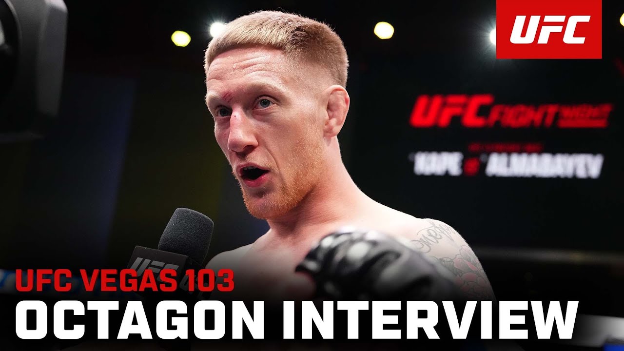 Sam Patterson Octagon Interview | UFC Vegas 103
