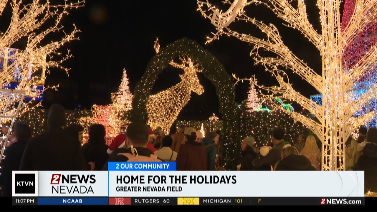 Home for the Holidays experience at Greater Nevada Field