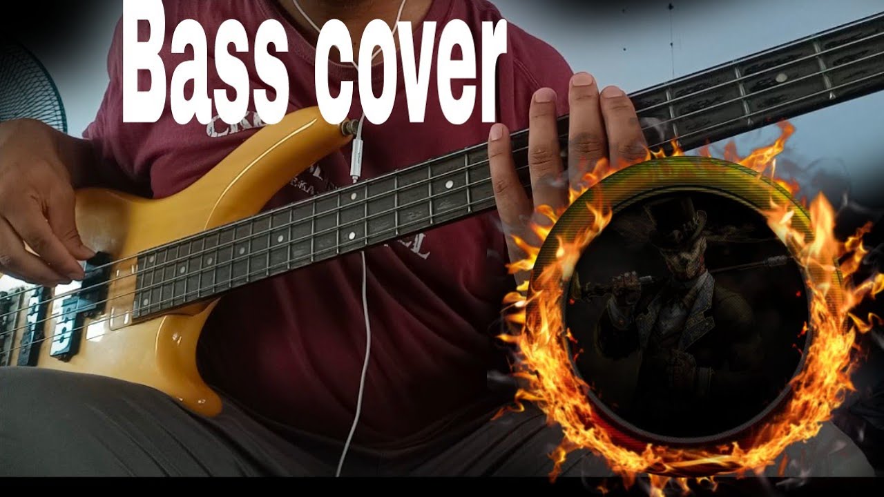Hati muda layan betul lagu ni memang rancak(Bass cover) #gitarcover#60an