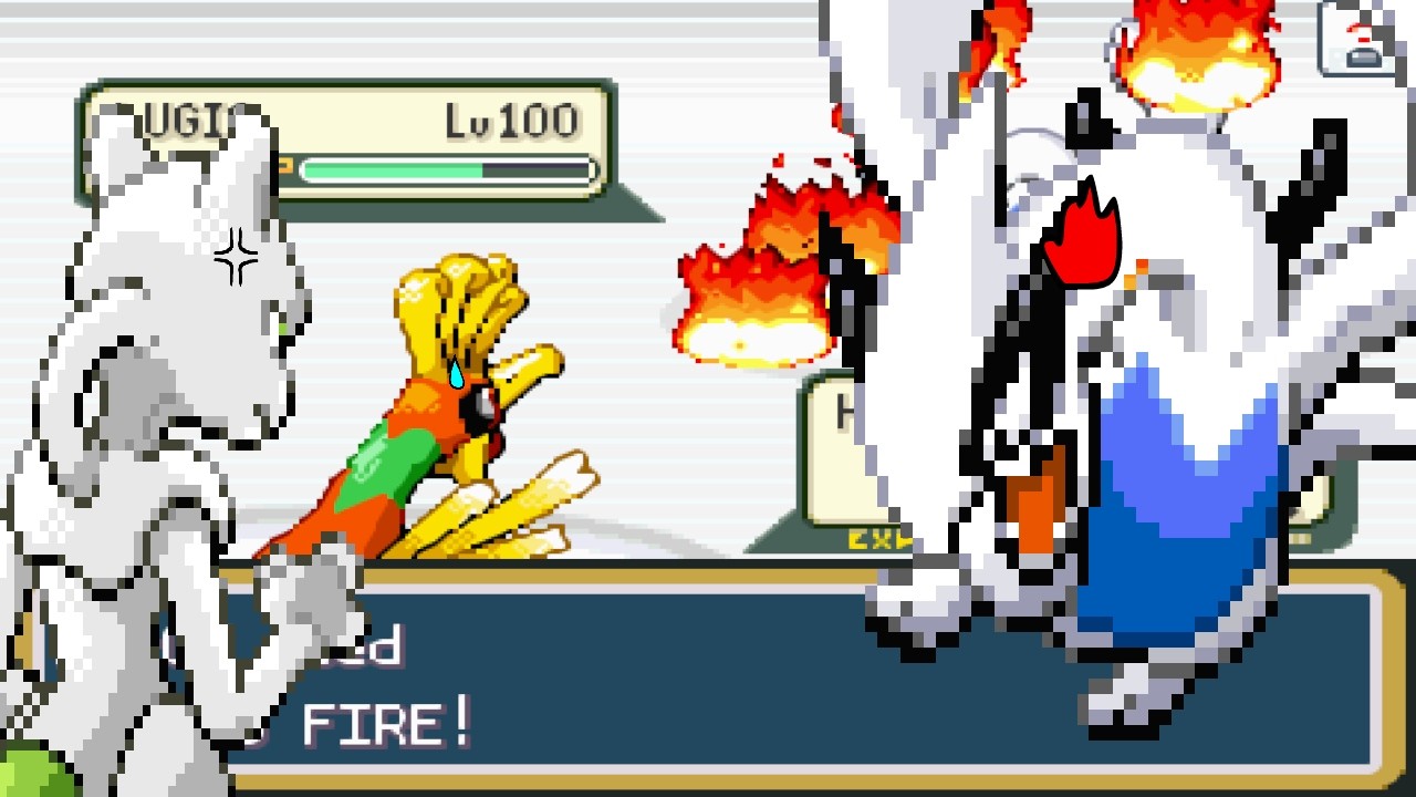 The Nintendo Switch Meta of Pokemon Fire Red and Leaf Green! wi-fi Battle Yus vs ‪‪‪Guts91 (UBERS)