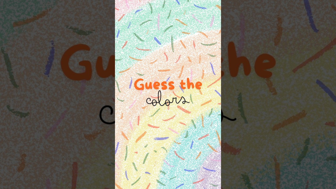 Color Riddles for kids, toddlers, kindergarten | Color Riddles Rhyme