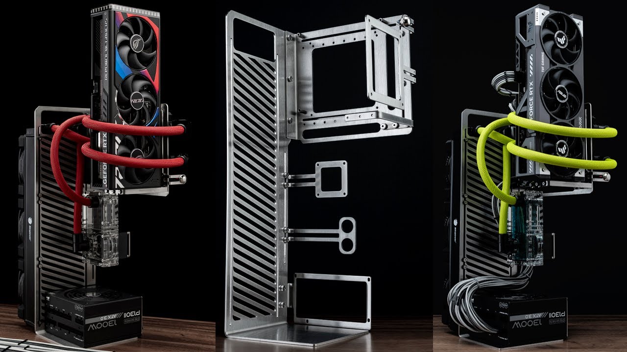 LiquidHaus ISO Chassis Assembly and Build - Open Air Watercooled Dream PC