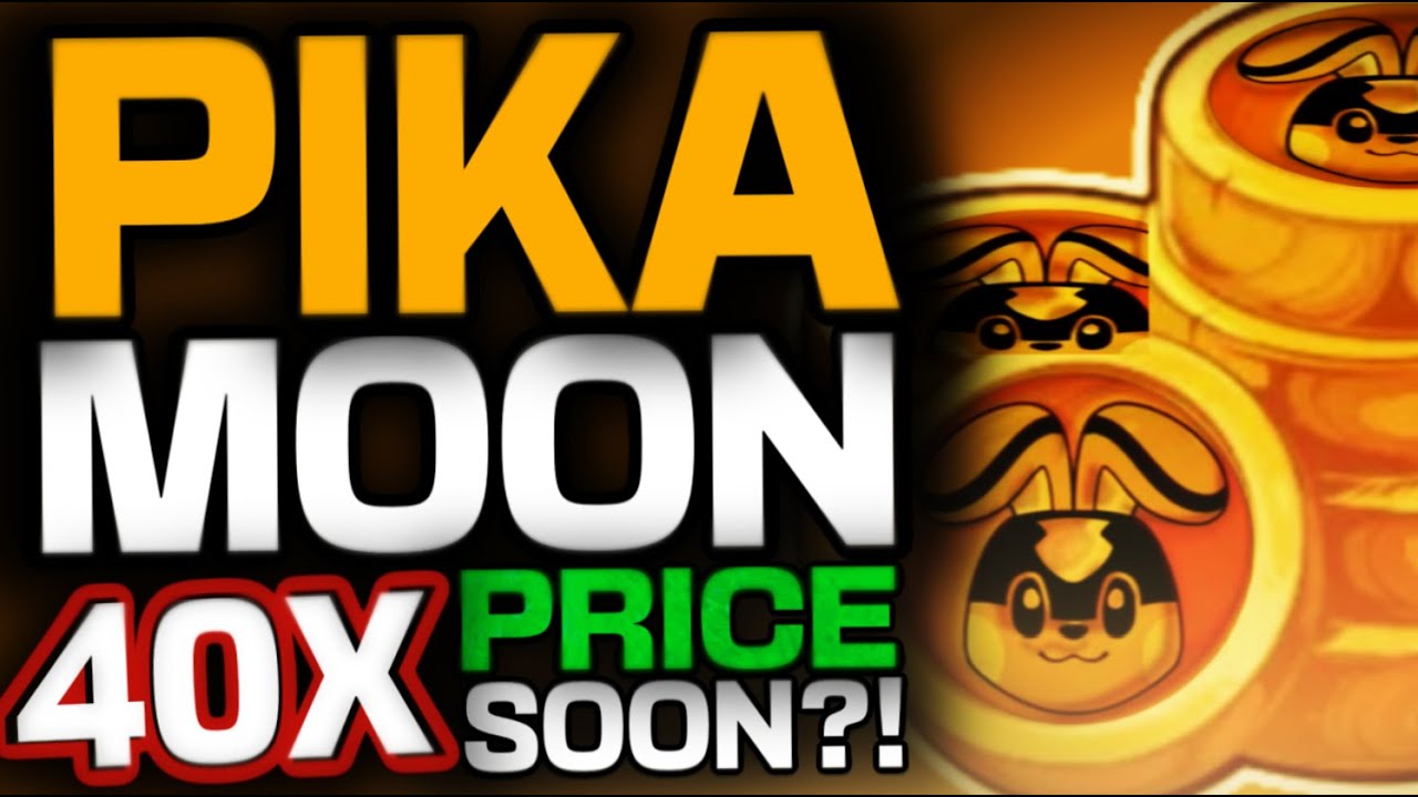 $PIKAMOON COIN PRICE READY TO 40X VERY SOON!!! $PIKA NEW EXCITING UPDATES