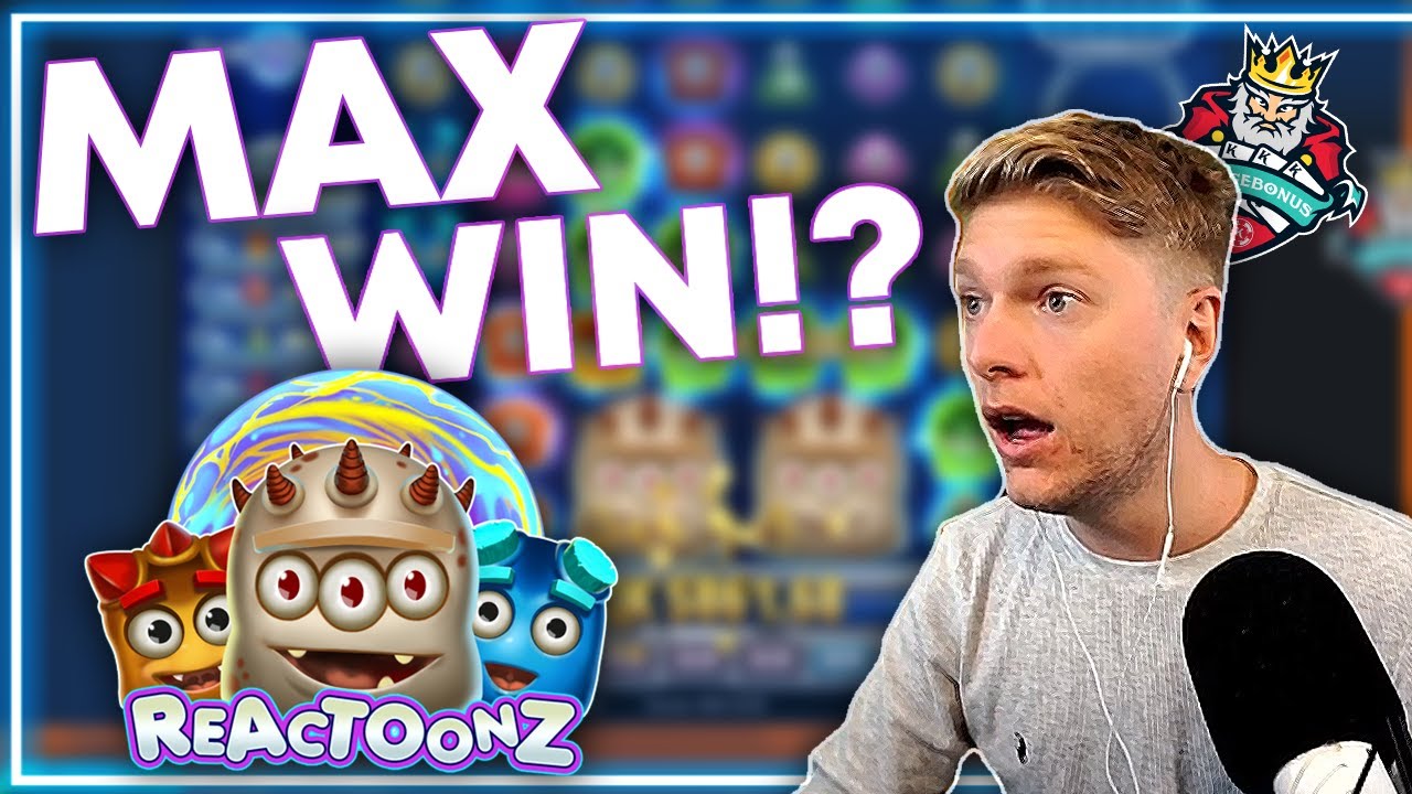 BIG WIN on REACTOONZ by KONGEBONUS
