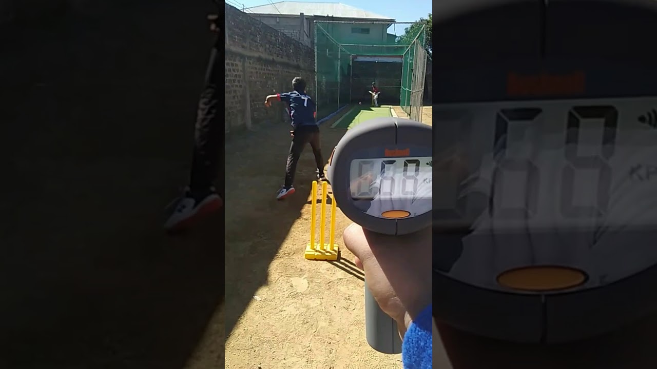 Speed Gun Testing | Cricket Practice | Mizoram