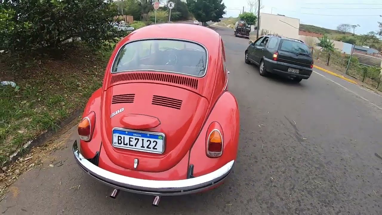Uma volta em um Fusca 1500