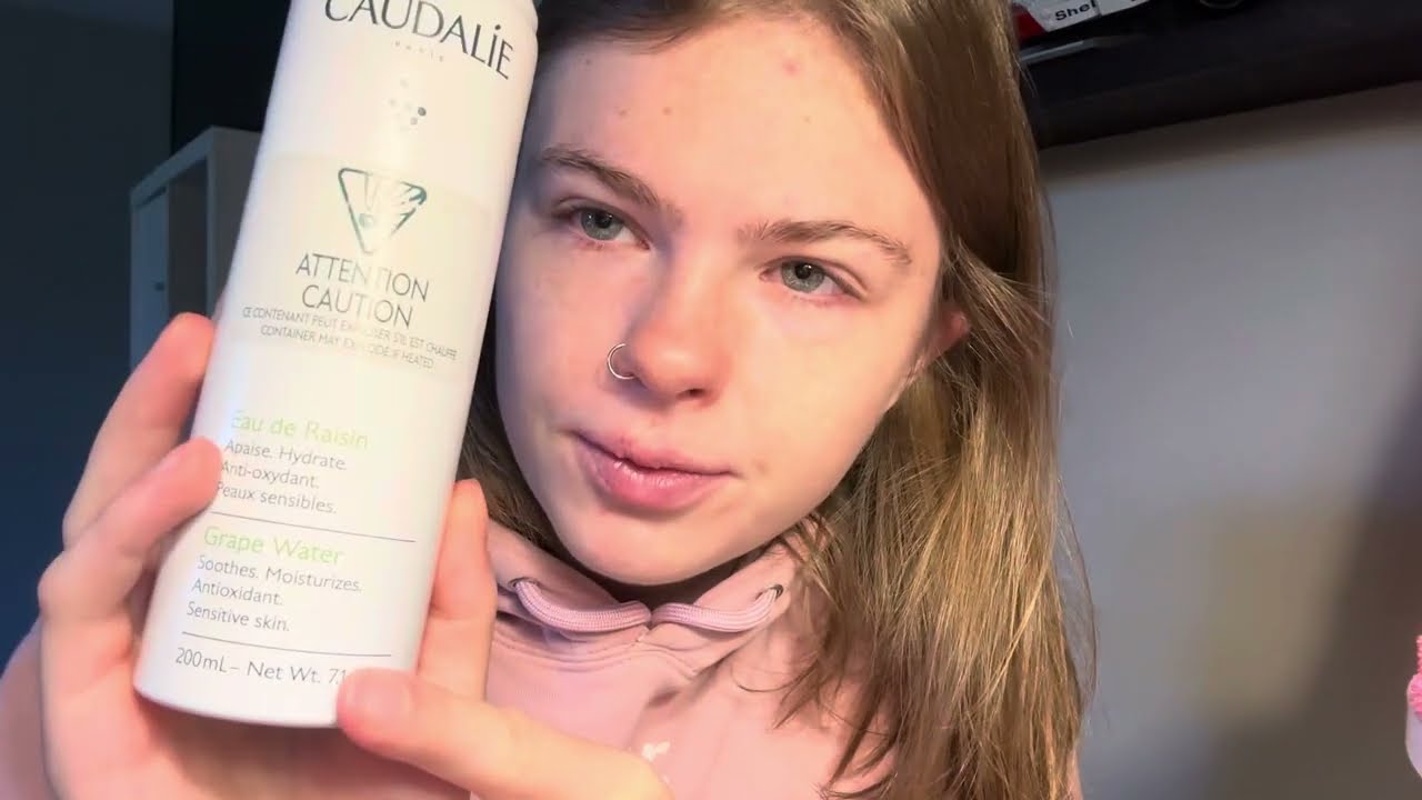 First ASMR video: my skincare routine!