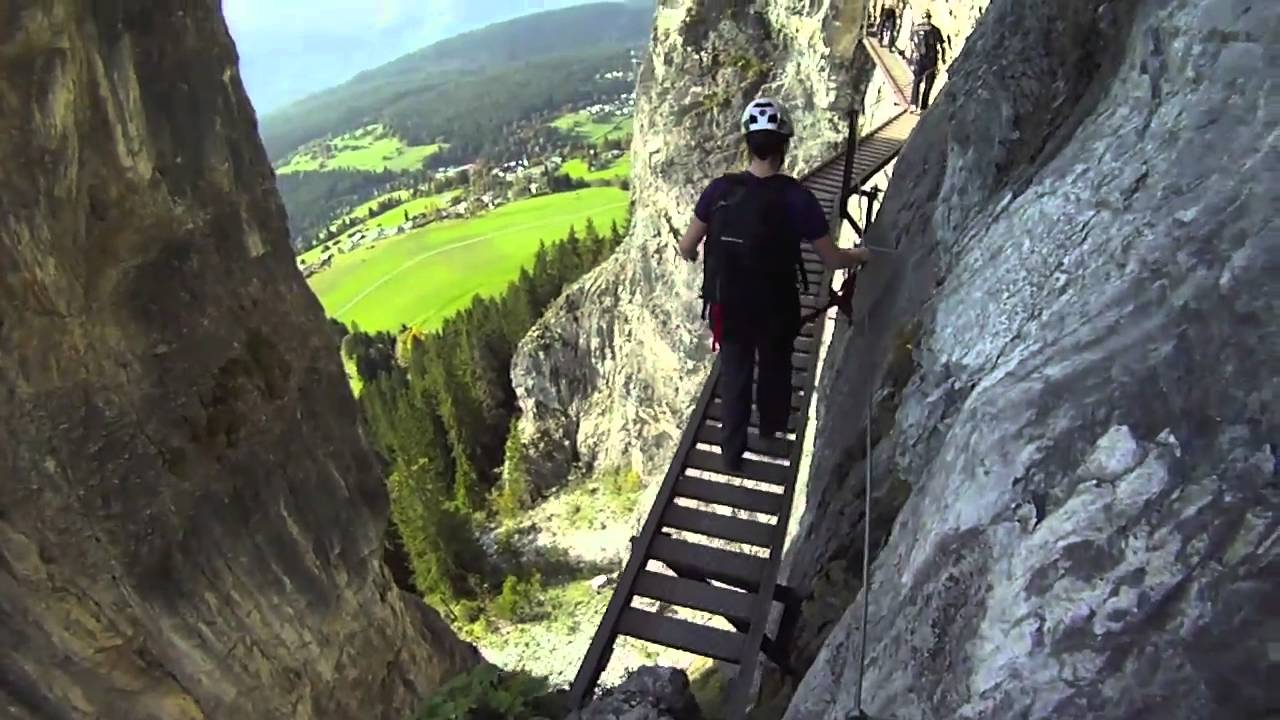 Pinut - Via Ferrata, Flims, Switzerland