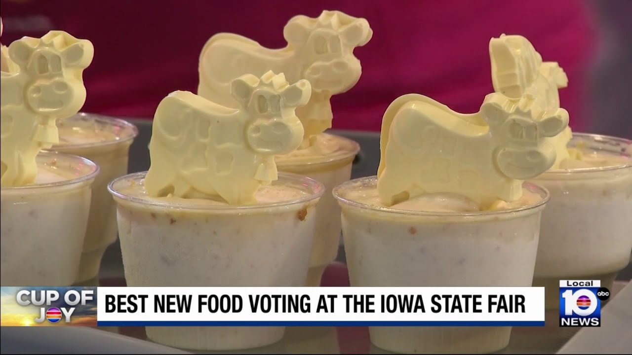 Best new food finalists unveiled at Iowa State Fair