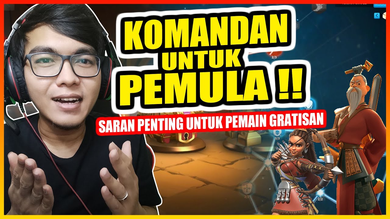 PEMAIN GRATISAN F2P WAJIB TAU INI !! COMBO PASANGAN KOMANDAN EPIC RISE OF KINGDOMS !!