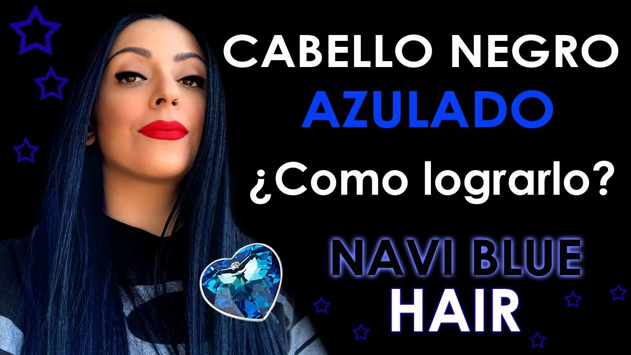 CABELLO NEGRO AZULADO INTENSO  || Como lograrlo