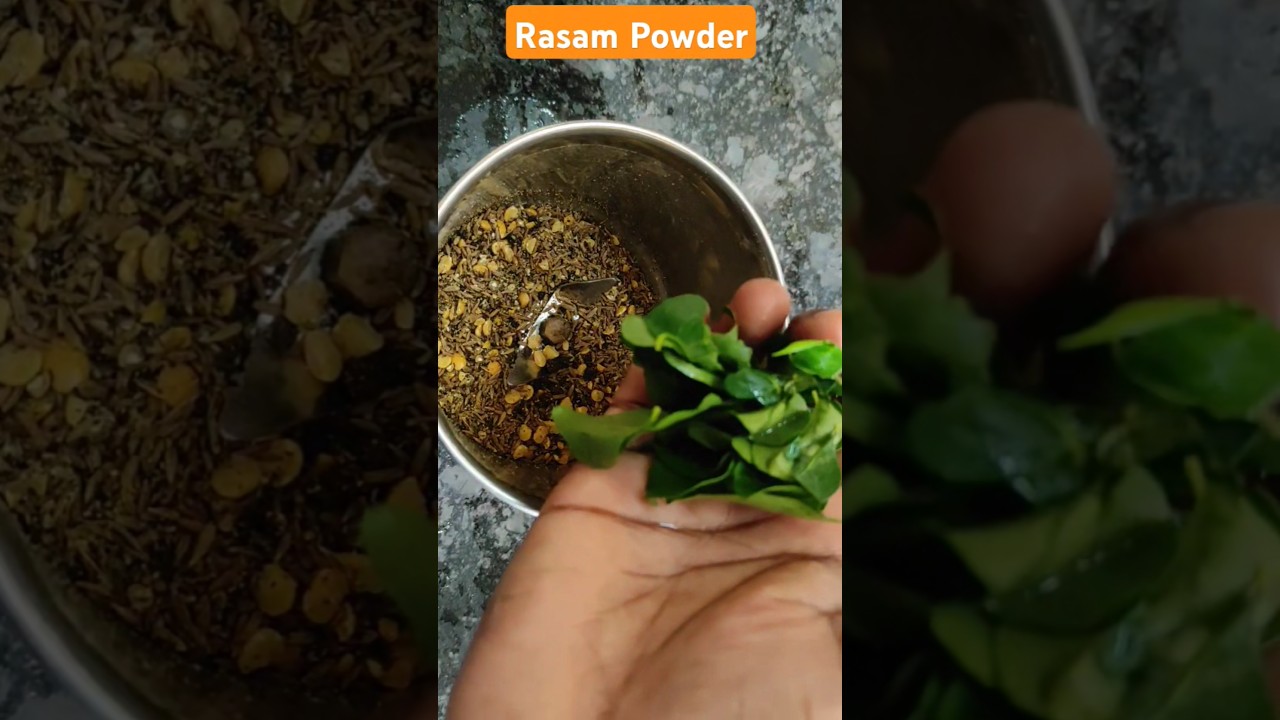 Instant rasam powder 